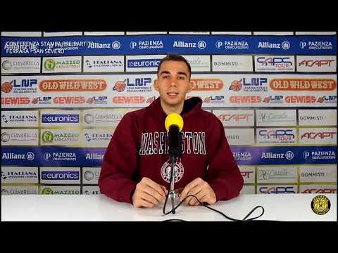 08/11/2019 | Conferenza Stampa pre-partita - Feli Pharma Ferrara vs Allianz Pazienza San Severo