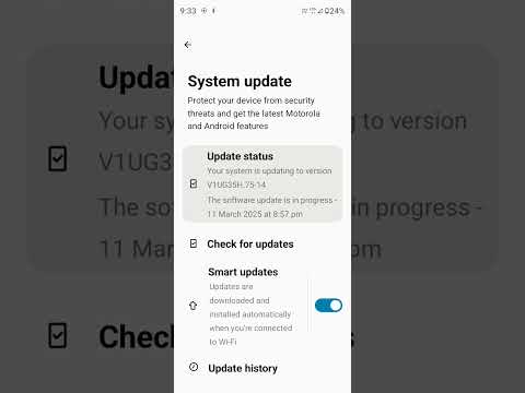 moto g45 5g android 15 update roll out
