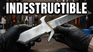 I Cast a Solid Metal Handle Right onto this Machete