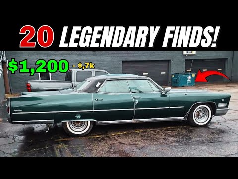 20 Classic Cars Priced from $1,200 to $7,000!
