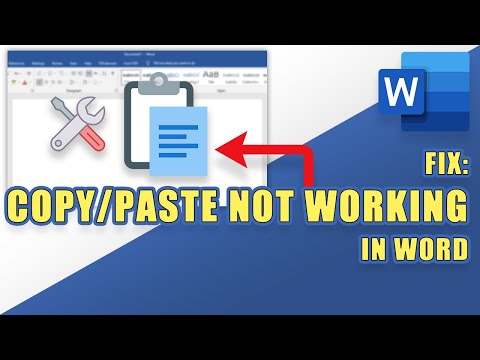 [FIX]: Copy & Paste NOT WORKING in Microsoft Word! ( Easy Troubleshooting Steps)