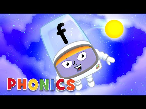 フォニックス - 読めるようになるために学ぶ｜Fは2月のためにある!| アルファブロック (Phonics - Learn to Read | F is for February! | Alphablocks)