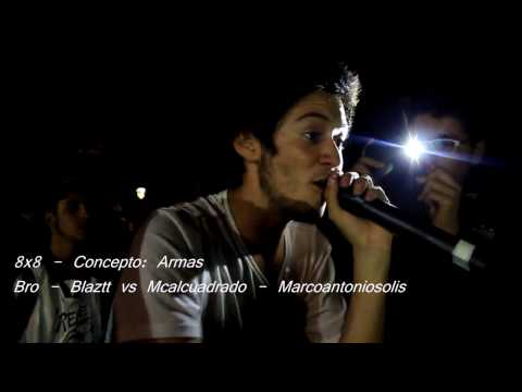 Batallas Entre Los Cerros 2v2 final Bro -Blazzt vs Mcalcuadrado - Marcoantoniosolis