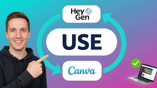 How to USE Heygen in Canva (Step by Step)