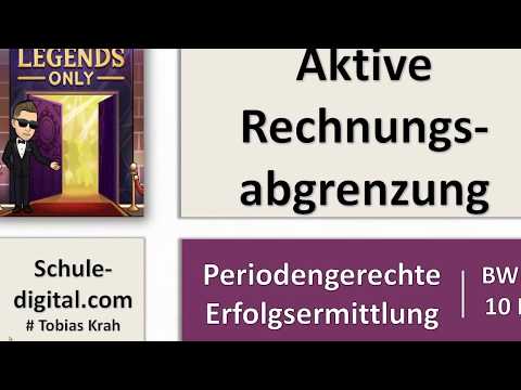 BwR 10 II   Aktive Rechnungsabgrenzung
