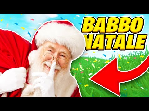 MI FINGO BABBO NATALE e faccio REGALI ai NEMICI su FORTNITE