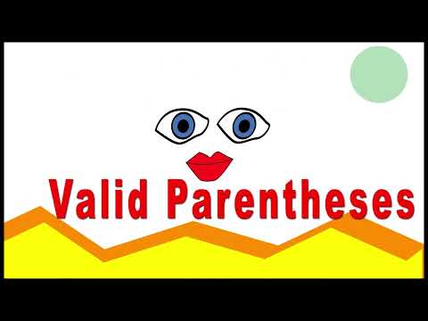 LeetCode VALID PARENTHESES Solution Explained - Java | LeetCode 20 TOP 5 FAANG interview question