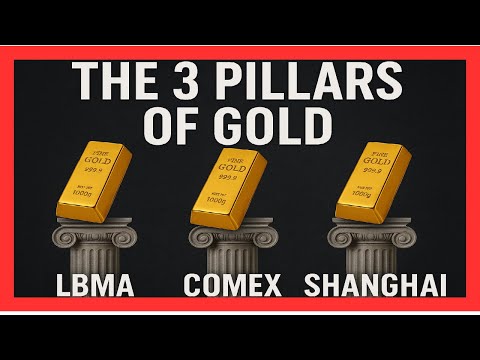 The 3 Pillars of Gold: LBMA vs COMEX vs Shanghai