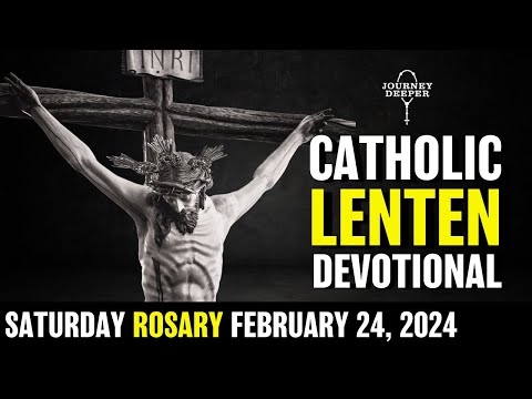 Saturday Rosary ᐧ Joyful Mysteries of the Rosary 💜 February 24, 2024 VIRTUAL ROSARY