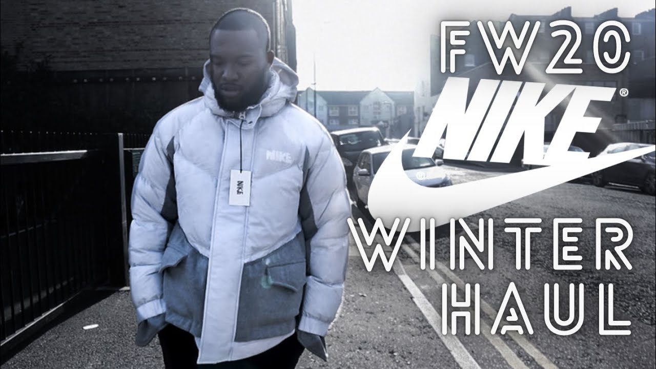 FW2020 NIKE WINTER JACKET HAUL & OUTDOOR TEST DRIVE  | SACAI | PSG x JORDAN | AIRMAX 2020