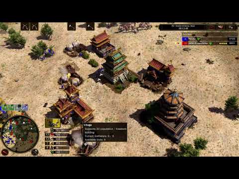 China vs Portuguese (ageofkiller) - Getting carried by the civ! p1