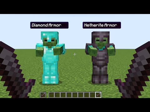netherite armor vs diamond armor