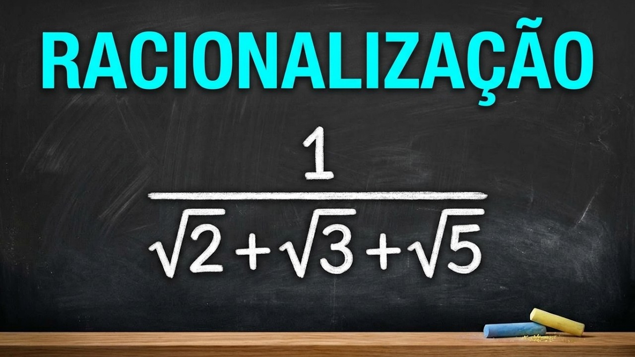 ✅ Como Fazer Racionalização de Denominador com Soma