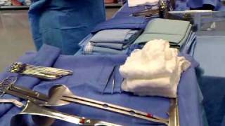 C-section part 1set up instruments