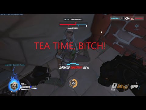 Flanking Ashe takes it gracefully on the chin