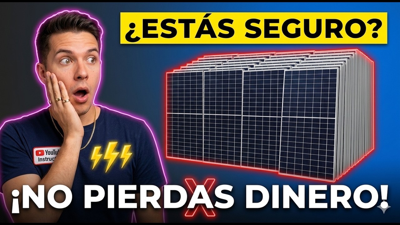 ✅Cuantos paneles solares necesita una casa 2023 | Clase completa de calculo de panelessolares #2022