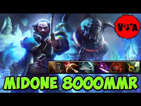 Dota 2 - MidOne 8000 MMR Plays Kunkka vol #1- Ranked Match