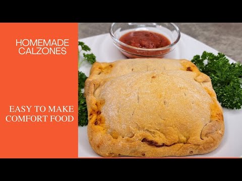 Homemade Calzones #homemade #calzone