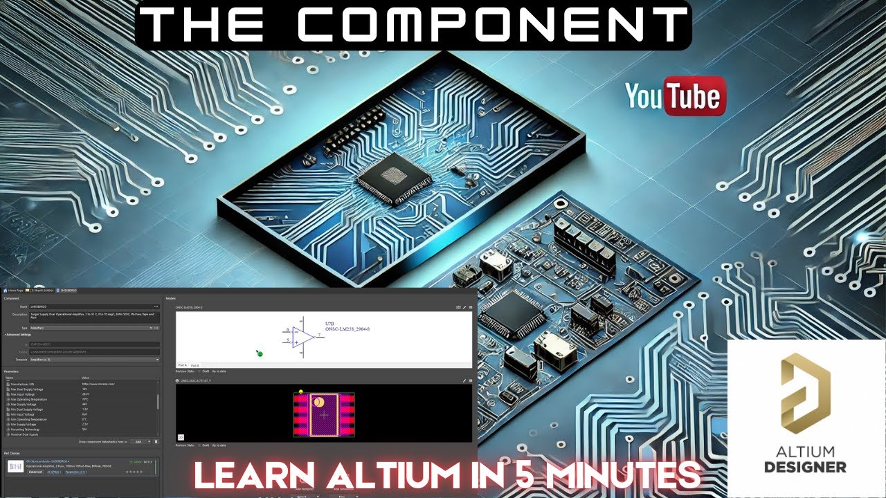 Altium Designer Tutorial 4 | Components
