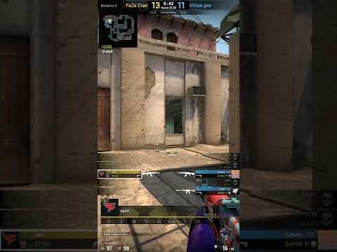 INVINCIBLE ROUND FROM rain | FaZe Clan vs Virtus.pro 👀🤯🎇