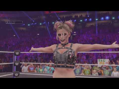 WWE 2K22 Nikki Cross Vs Alexa Bliss