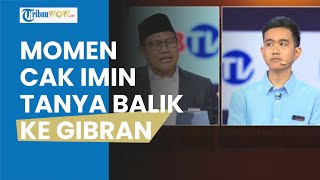 Momen Cak Imin Bertanya Balik karena Tak Paham SGIE, Gibran Sampai Minta Maaf Pertanyaannya Susah