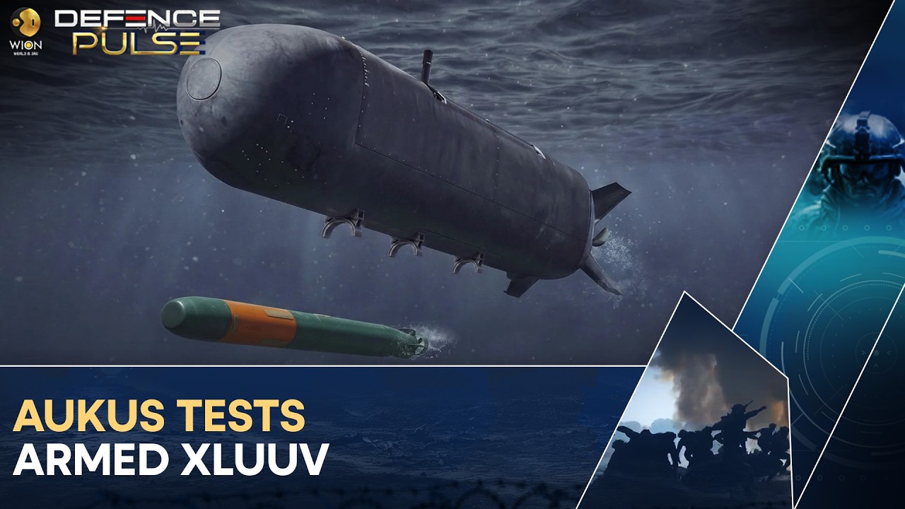 US-UK Test Fires MK 48 Heavyweight Torpedo | WION Defence Pulse