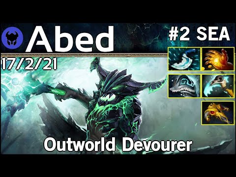 Abed [Fnatic] plays Outworld Devourer!!! Dota 2 7.21