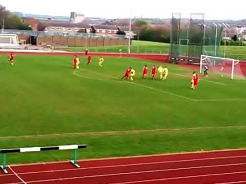 Grantham Town 2 vs Frickley Athletic 1 EvoStik Premier 120414