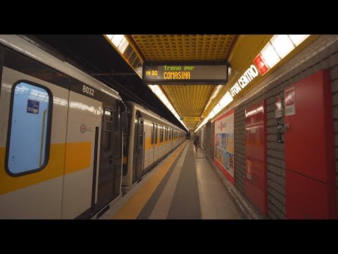 Italy, Milan, metro ride from Dergano to Affori Centro