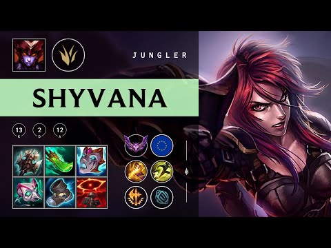 Shyvana Jungle vs Dr. Mundo - EUW Master Patch 25.23