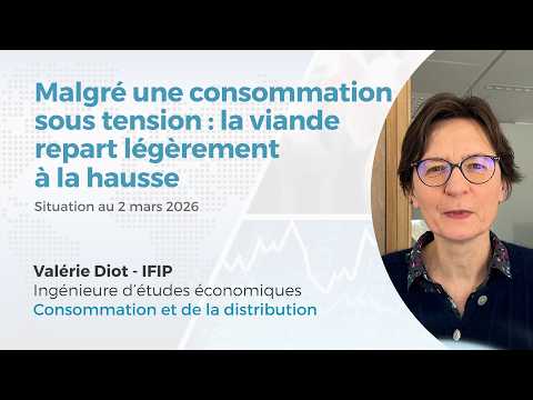 La consommation de viande repart légèrement à la hausse (02/03/26)