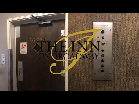 LOW ON OIL! Old Home Hydraulic Swing-Door Elevator - The Inn On Broadway - San Francisco, CA