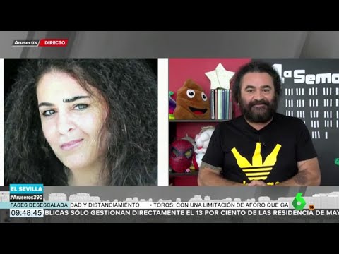 La reacción de El Sevilla al ver su 'cambio de sexo' con FaceApp - Aruser@s