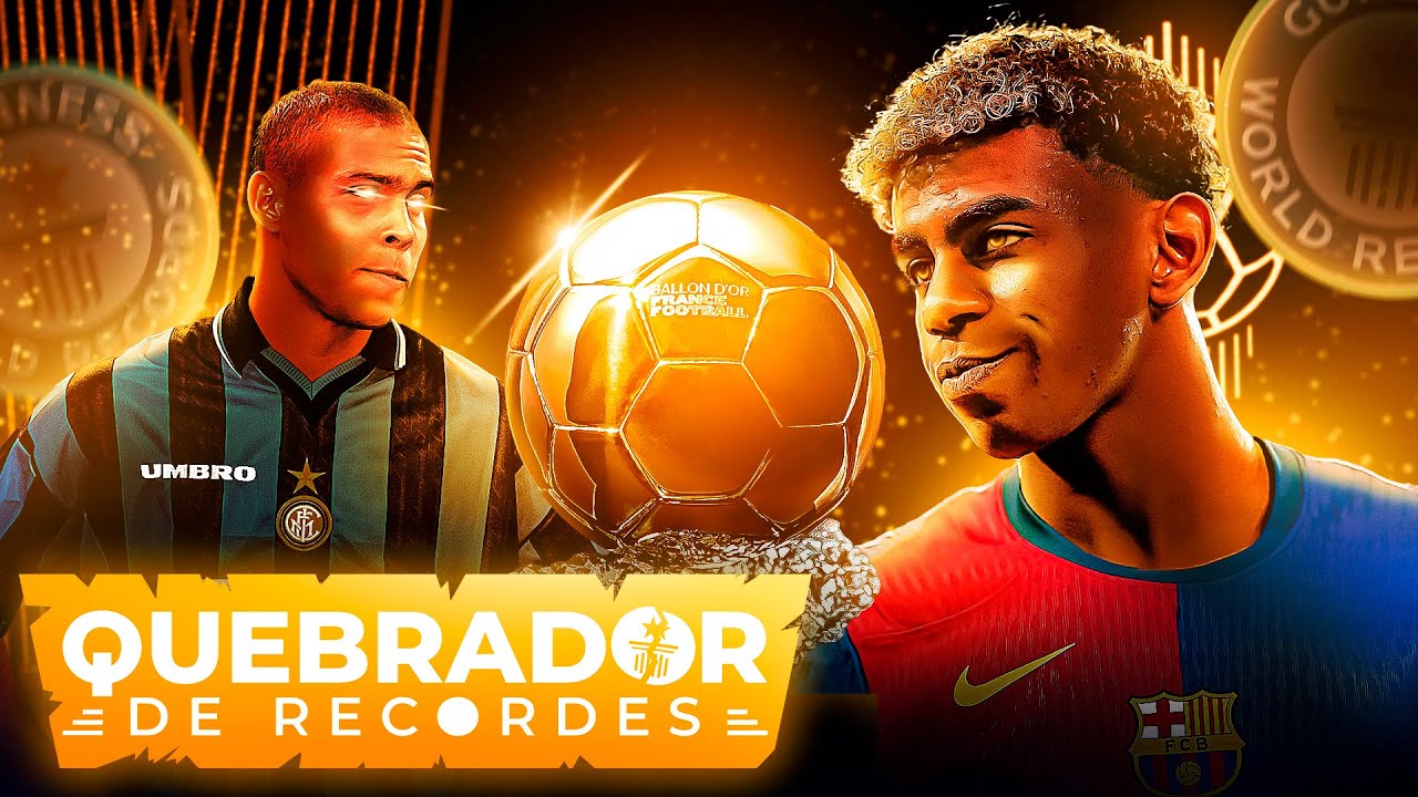 YAMAL quebra recorde de RONALDO na Bola de Ouro? — Quebrador de Recordes ⚡