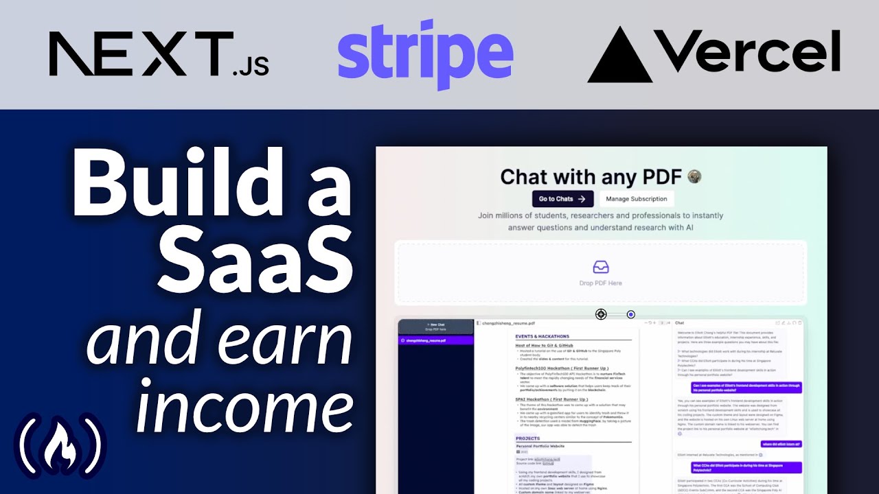 Build & Deploy AI SaaS with Reoccurring Revenue (Next.js, OpenAI, Stripe, Tailwind, Vercel)