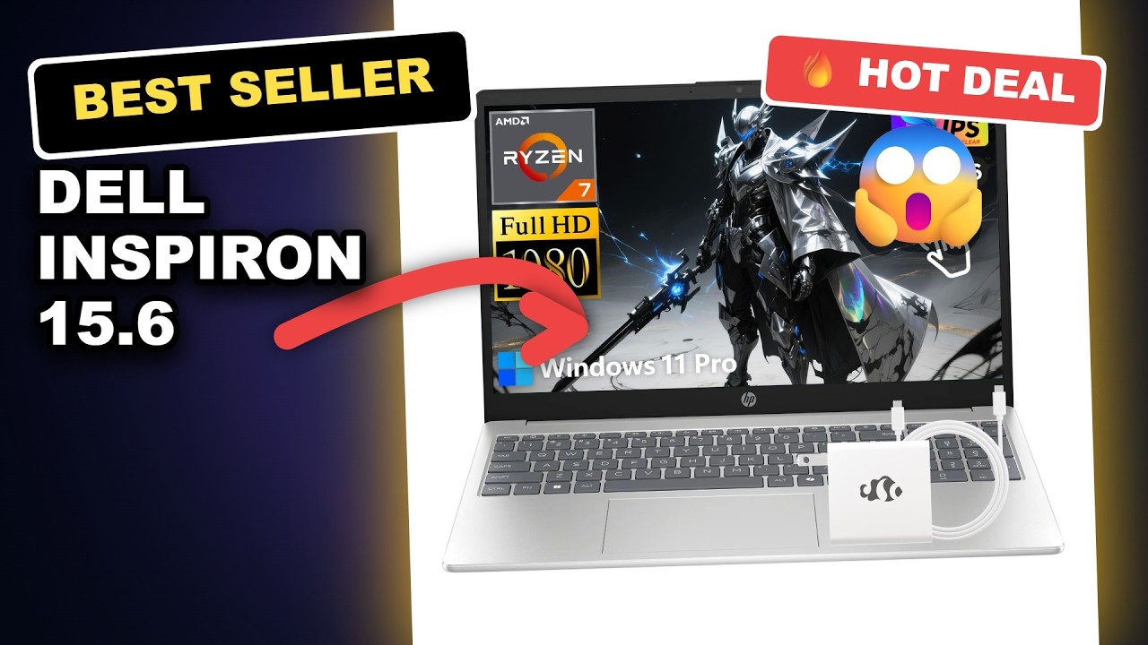 Dell Inspiron 15.6 Ryzen 7: Honest Review for Students & Business Pros review video