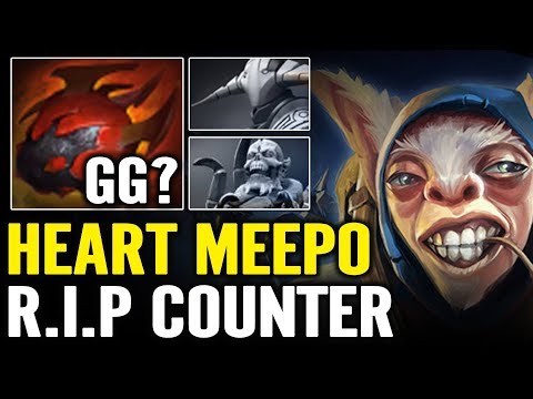Counter The counter - Wagamama Meepo Gameplay 21 Min Heart Dota 2