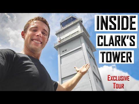 Clark's Historic Air Traffic Control Tower: GRAND TOUR (Clark International Airport, Philippines)