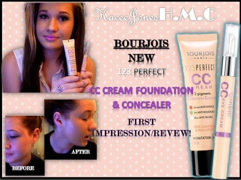 NEW Bourjois 123 Perfect CC Cream FIRST IMPRESSION/REVIEW