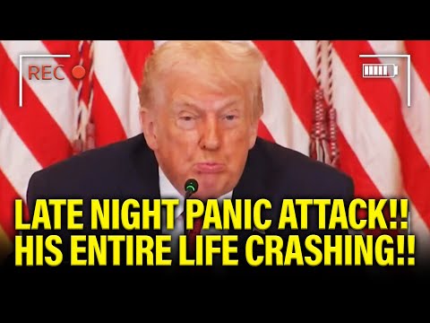 Trump LOSES IT at MIDNIGHT as Life IS COLLAPSING