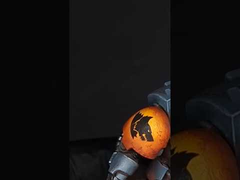 How to Paint Yellow Armour the Easy Way! #warhammer40k #paintingwarhammer #grimdark #spacemarines