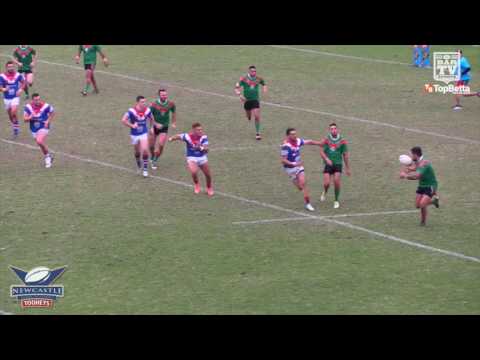 2016 Newcastle RL Round 14 1st Grade Highlights - Western Suburbs Rosellas v Kurri Kurri Bulldogs