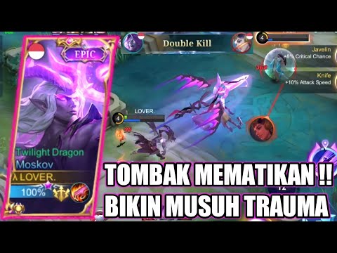 MOSKOV GOD MODE IS BACK !! SOLO RANK GENDONG TIM - MOBILE LEGENDS