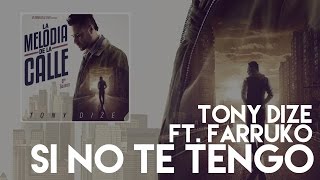Tony Dize - Si No Te Tengo ft. Farruko [Official Audio]