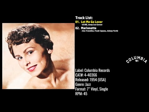 Joan Weber – Let Me Go Lover (Full Record) – 1954 – CAT.# 4–40366