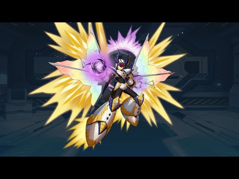 ROCKMAN X DiVE Shagaru Armor X Guild Boss performance! 5.3M dmg