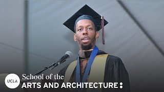 UCLA Arts Commencement 2024: Graduate Student Speaker Brenton Zola