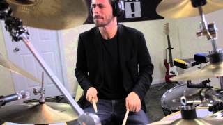 Drumming "Drifting" by Andy McKee - Harry Miree