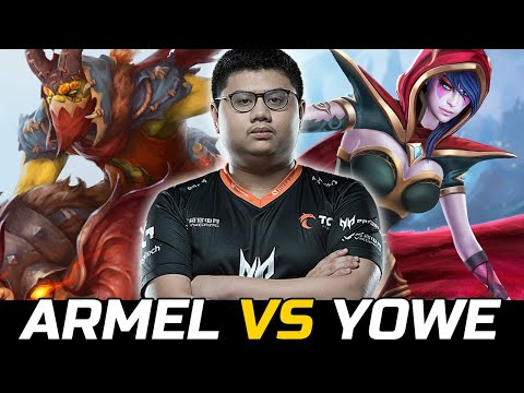 ARMEL VS YOWE MID BATTLE - BATRIDER VS TEMPLAR ASSASSIN DOTA 2